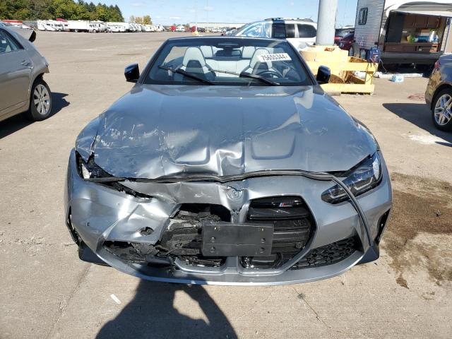 WBS33BA01RCP06011 - 2024 BMW M4 COMPETITION GRAY photo 5