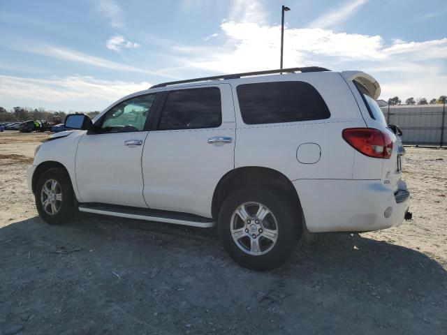 5TDZY68A18S011839 - 2008 TOYOTA SEQUOIA LIMITED WHITE photo 2