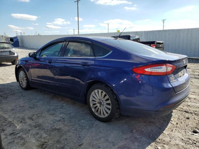 3FA6P0LU5DR312766 - 2013 FORD FUSION SE HYBRID BLUE photo 2