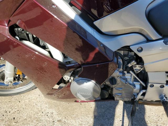 JYARP15E87A002334 - 2007 YAMAHA FJR1300 BURGUNDY photo 7