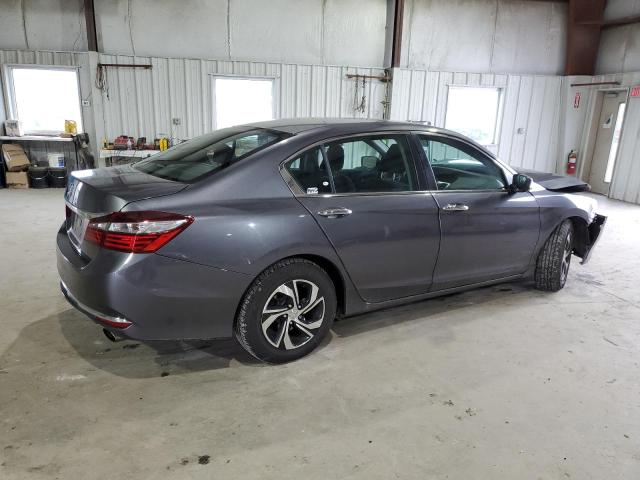 1HGCR2F30GA119060 - 2016 HONDA ACCORD LX GRAY photo 3