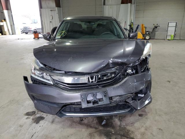 1HGCR2F30GA119060 - 2016 HONDA ACCORD LX GRAY photo 5