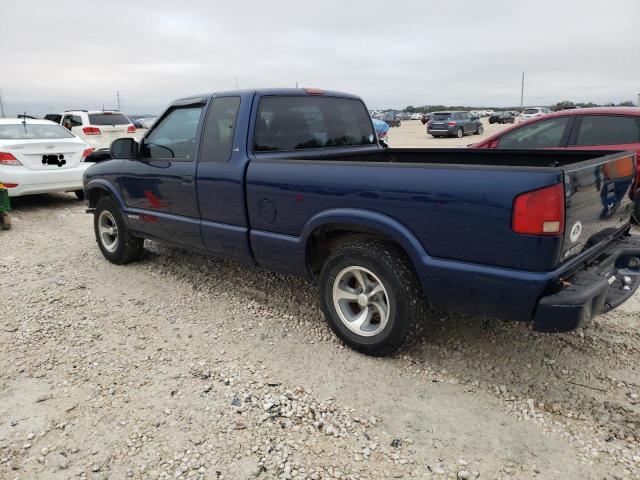 1GCCS19W928204336 - 2002 CHEVROLET S TRUCK S10 BLUE photo 2