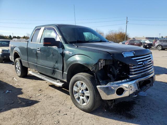 1FTFX1EF3CFC66798 - 2012 FORD F150 SUPER CAB GREEN photo 4