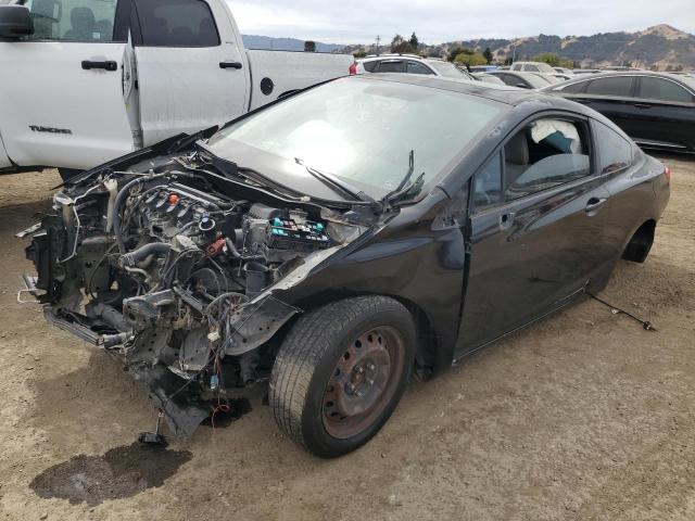 2HGFG3B07CH517589 - 2012 HONDA CIVIC EXL შავი ფოტო 1