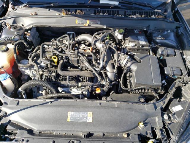 3FA6P0CD4KR150108 - 2019 FORD FUSION SEL GRAY photo 11