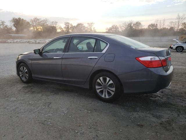 1HGCR2F35DA077299 - 2013 HONDA ACCORD LX GRAY photo 2