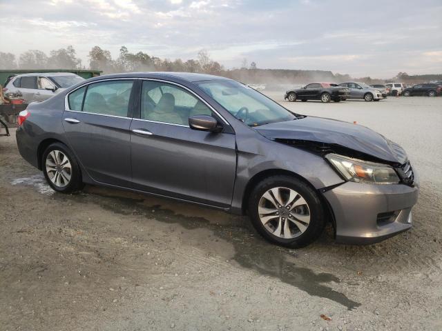 1HGCR2F35DA077299 - 2013 HONDA ACCORD LX GRAY photo 4