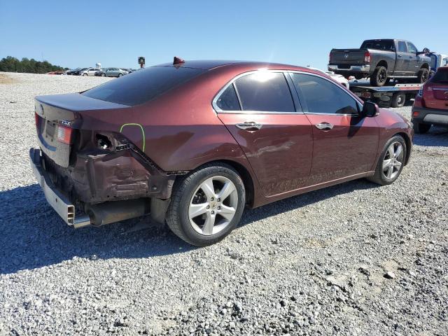 JH4CU2F61AC031412 - 2010 ACURA TSX BURGUNDY photo 3