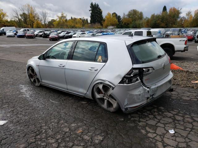 3VW447AU3FM068117 - 2015 VOLKSWAGEN GTI SILVER photo 2