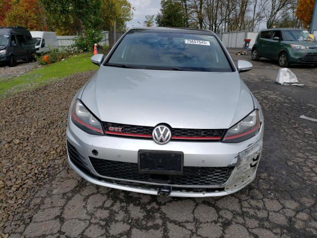 3VW447AU3FM068117 - 2015 VOLKSWAGEN GTI SILVER photo 5