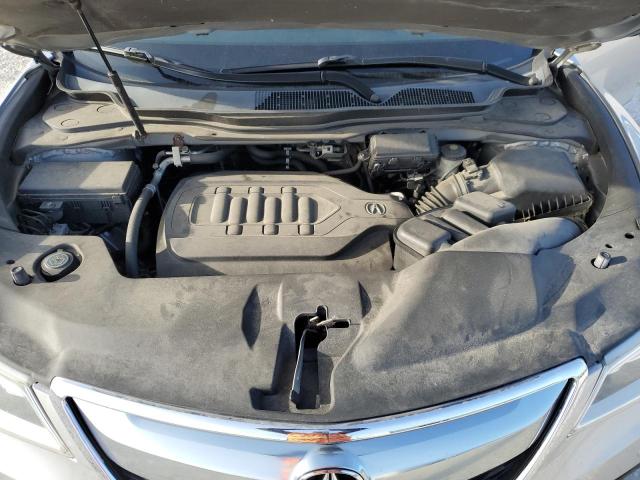 5FRYD4H80EB013413 - 2014 ACURA MDX ADVANCE SILVER photo 11