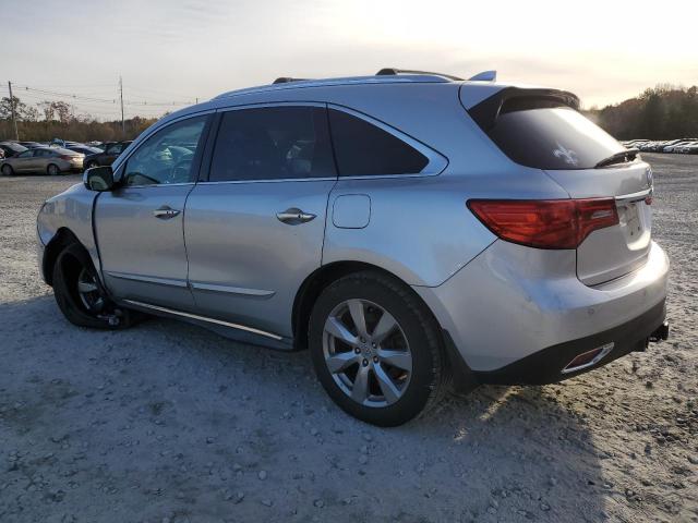 5FRYD4H80EB013413 - 2014 ACURA MDX ADVANCE SILVER photo 2