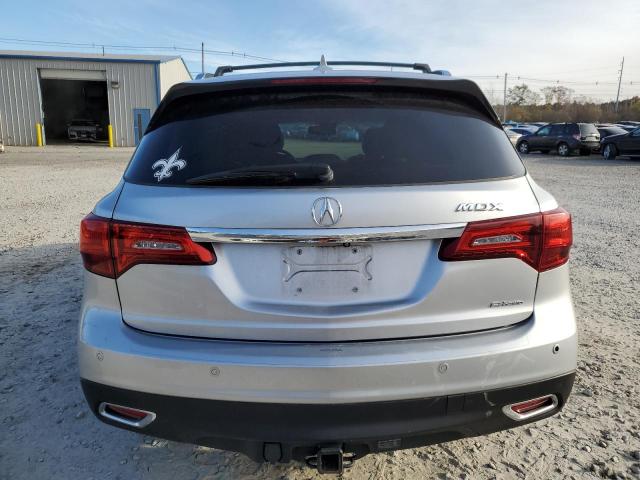 5FRYD4H80EB013413 - 2014 ACURA MDX ADVANCE SILVER photo 6