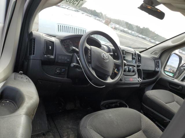 3C6TRVDG7KE528546 - 2019 RAM PROMASTER 2500 HIGH თეთრი ფოტო 8