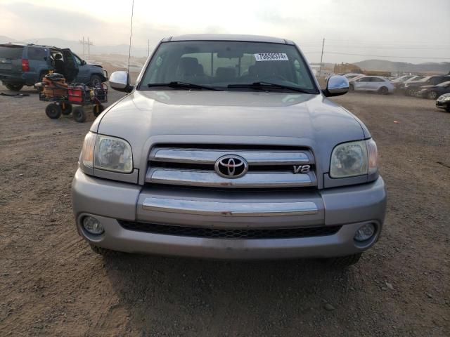 5TBBT44176S485519 - 2006 TOYOTA TUNDRA ACCESS CAB SR5 GRAY photo 5