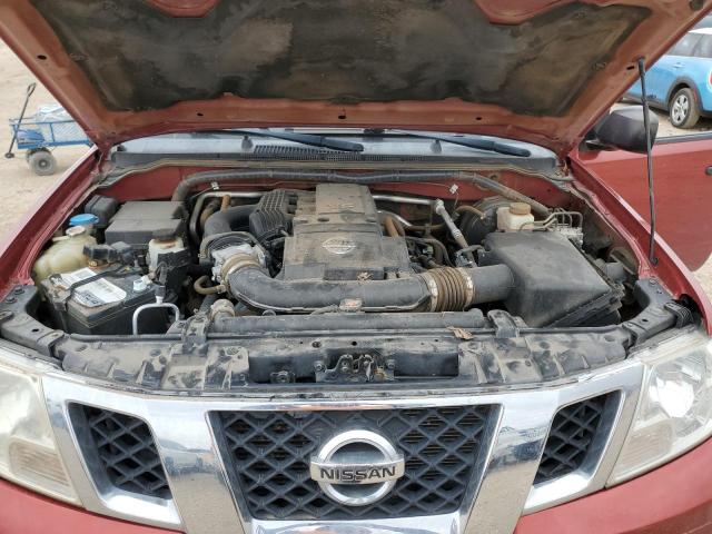 1N6DD0ER6JN749884 - 2018 NISSAN FRONTIER S BURGUNDY photo 11