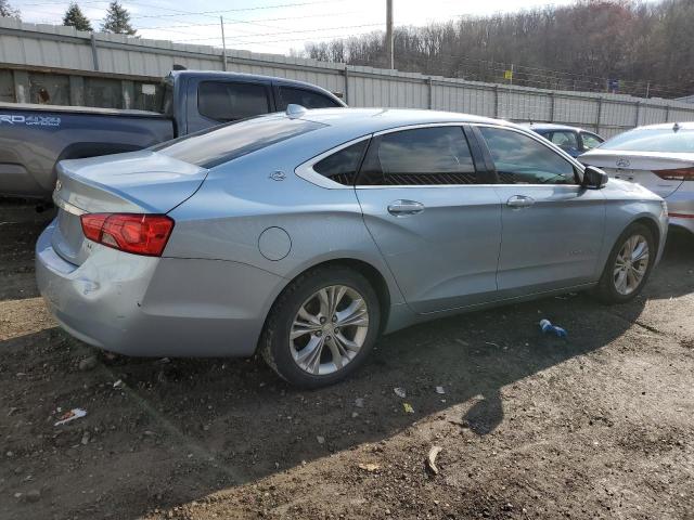 1G1115SL5EU100674 - 2014 CHEVROLET IMPALA LT BLUE photo 3