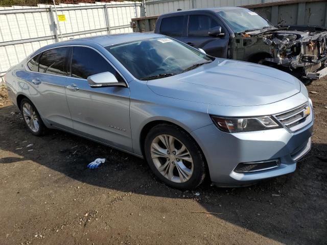 1G1115SL5EU100674 - 2014 CHEVROLET IMPALA LT BLUE photo 4