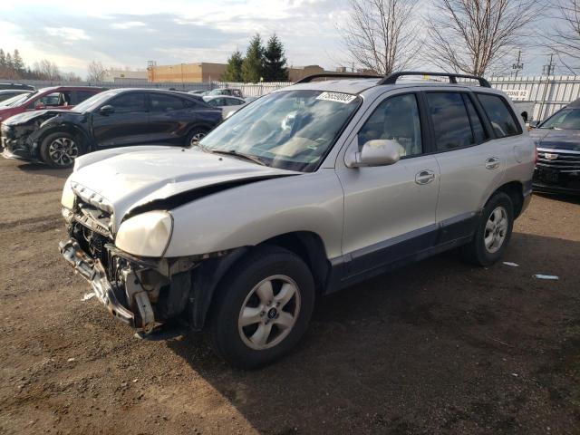 KM8SB13D06U033729 - 2006 HYUNDAI SANTA FE GLS SILVER photo 1