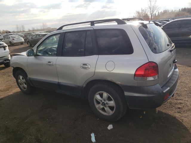 KM8SB13D06U033729 - 2006 HYUNDAI SANTA FE GLS SILVER photo 2