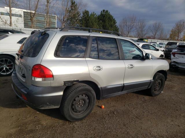 KM8SB13D06U033729 - 2006 HYUNDAI SANTA FE GLS SILVER photo 3