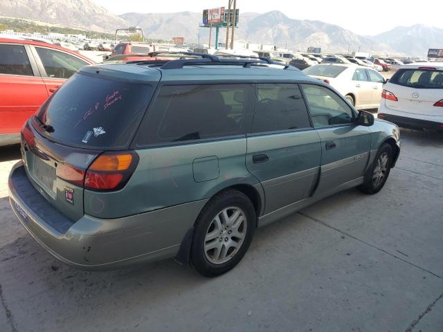 4S3BH675237653107 - 2003 SUBARU LEGACY OUTBACK AWP 绿色 照片 3