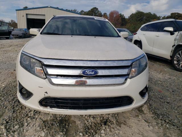 3FAHP0JA5CR265500 - 2012 FORD FUSION SEL WHITE photo 5