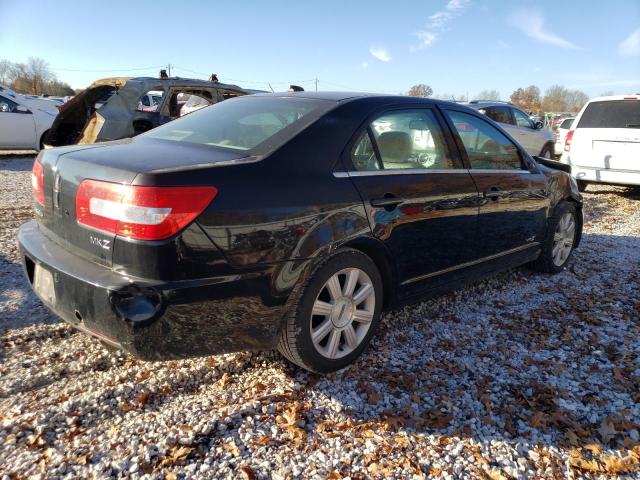 3LNHM26T08R624649 - 2008 LINCOLN MKZ BLACK photo 3