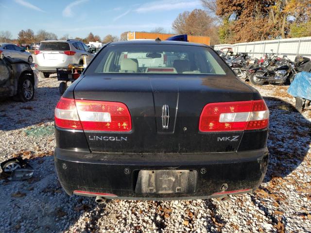 3LNHM26T08R624649 - 2008 LINCOLN MKZ BLACK photo 6