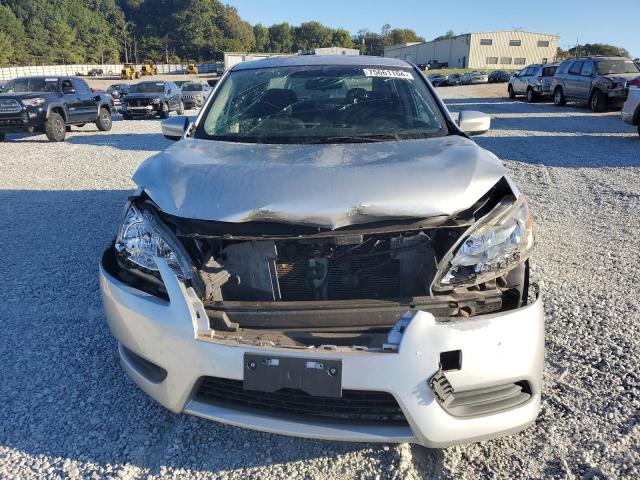 3N1AB7AP1FY260136 - 2015 NISSAN SENTRA S SILVER photo 5