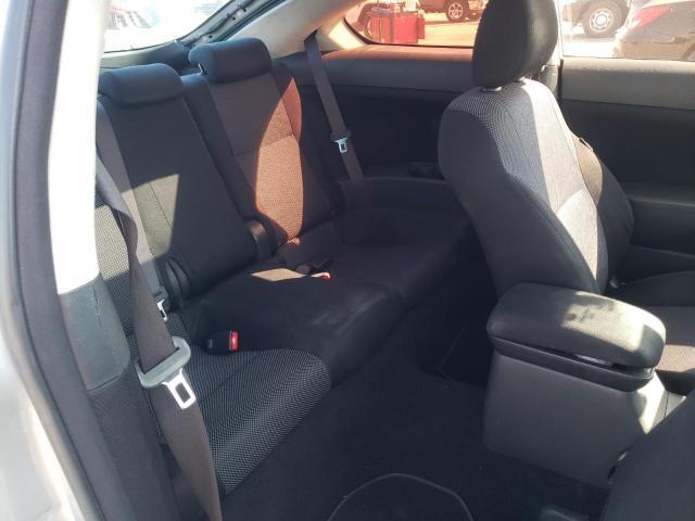 JTKDE167X80230372 - 2008 TOYOTA SCION TC ვერცხლისფერი ფოტო 10