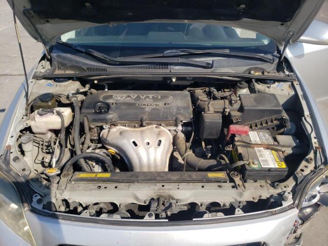 JTKDE167X80230372 - 2008 TOYOTA SCION TC ვერცხლისფერი ფოტო 11