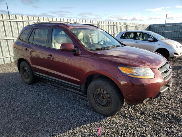 5NMSG13E09H314729 - 2009 HYUNDAI SANTA FE GL BURGUNDY photo 4