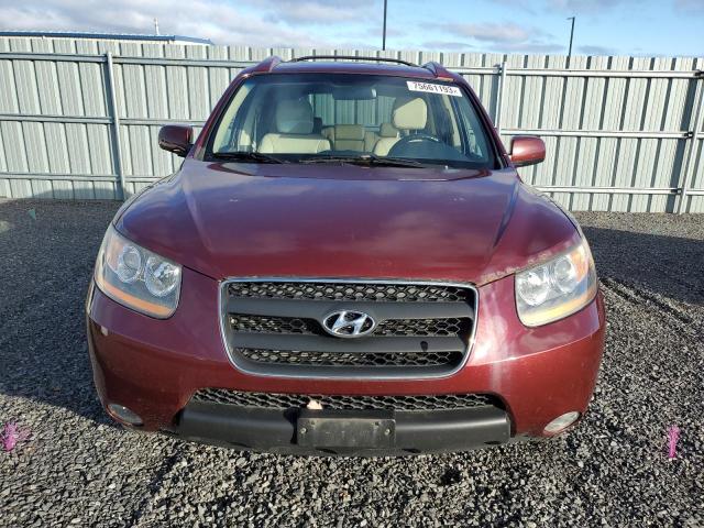 5NMSG13E09H314729 - 2009 HYUNDAI SANTA FE GL BURGUNDY photo 5