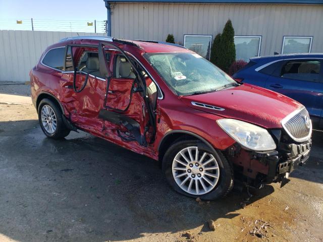 5GAKRCEDXCJ380105 - 2012 BUICK ENCLAVE RED photo 4