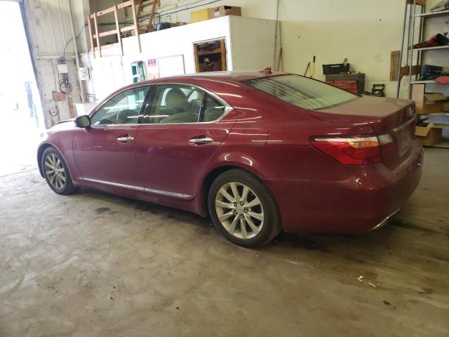 JTHCL5EF8C5014684 - 2012 LEXUS LS 460 RED photo 2