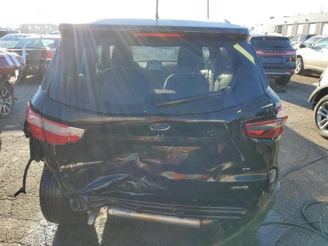 MAJ6S3GL4LC313261 - 2020 FORD ECOSPORT SE Սև լուսանկար 6