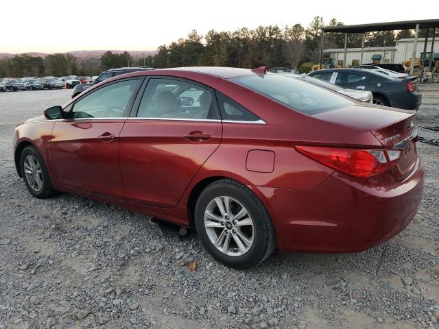 5NPEB4AC0DH707818 - 2013 HYUNDAI SONATA GLS RED photo 2