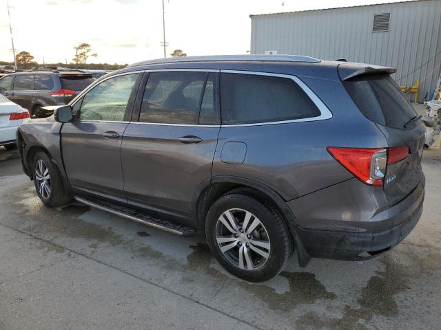 5FNYF5H57HB024257 - 2017 HONDA PILOT EXL GRAY photo 2