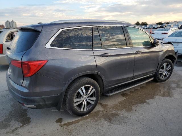 5FNYF5H57HB024257 - 2017 HONDA PILOT EXL GRAY photo 3