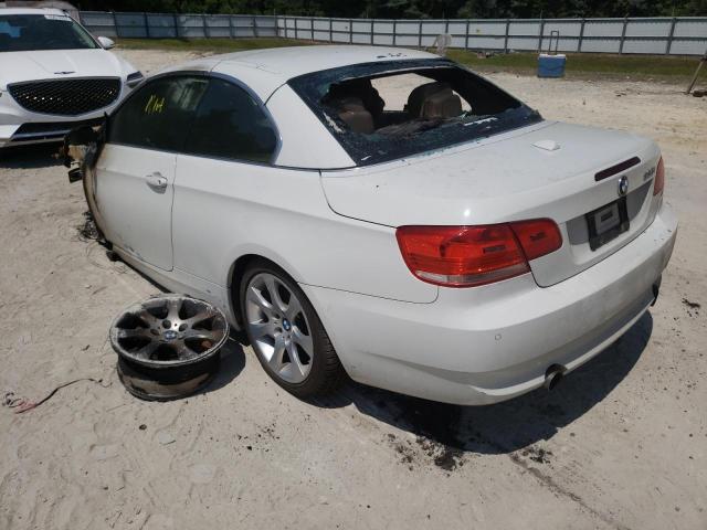 WBAWL73597PX48083 - 2007 BMW 335 I WHITE photo 3