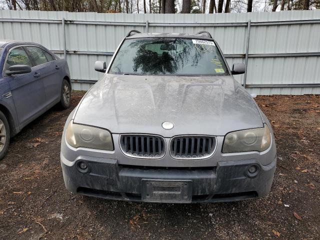 WBXPA934X5WD08172 - 2005 BMW X3 3.0I BLUE photo 5