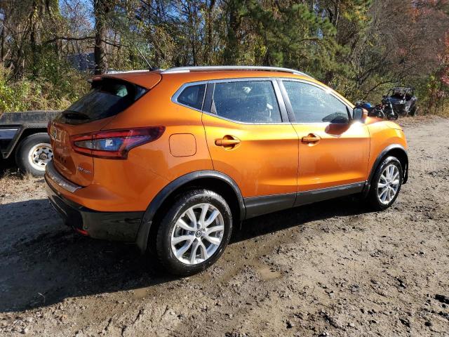 JN1BJ1BW1NW487357 - 2022 NISSAN ROGUE SPOR SV ORANGE photo 3