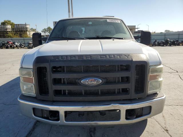 1FDNF20579EA76192 - 2009 FORD F250 SUPER DUTY WHITE photo 5