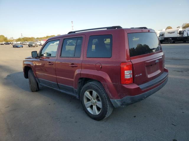 1C4NJRFB6ED549590 - 2014 JEEP PATRIOT LATITUDE MAROON photo 2