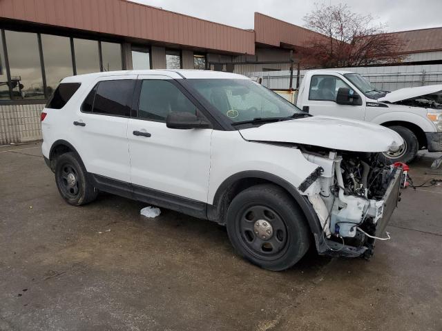 1FM5K8AR2FGB98538 - 2015 FORD EXPLORER POLICE INTERCEPTOR WHITE photo 4