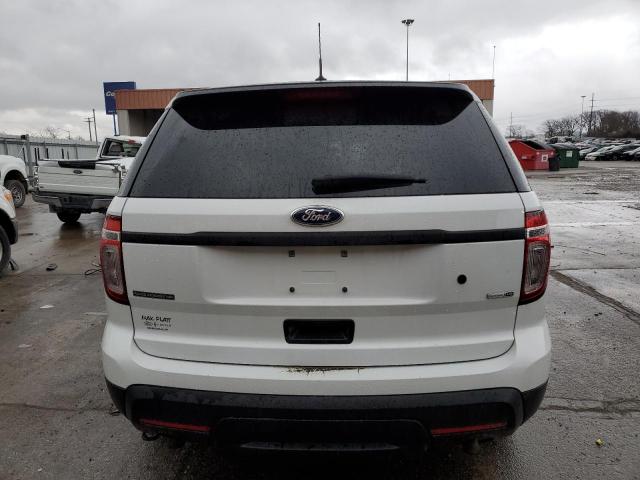 1FM5K8AR2FGB98538 - 2015 FORD EXPLORER POLICE INTERCEPTOR WHITE photo 6