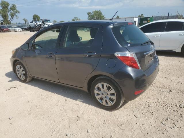 JTDKTUD35DD556993 - 2013 TOYOTA YARIS GRAY photo 2