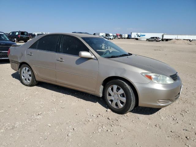 4T1BE32K12U109214 - 2002 TOYOTA CAMRY LE BEIGE photo 4